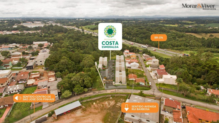Imagem Apartamento com 2 Quartos à Venda, 38 m² em Santo Antônio - São José Dos Pinhais