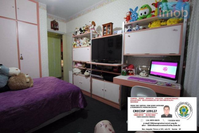 Imagem Apartamento com 3 Quartos à Venda ou Locação, 160 m² em José Menino - Santos