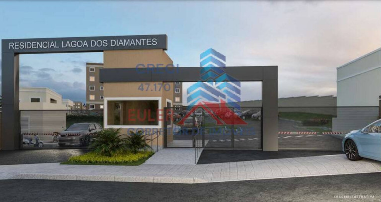 Imagem Apartamento com 2 Quartos à Venda, 47 m² em Lundcéia - Lagoa Santa