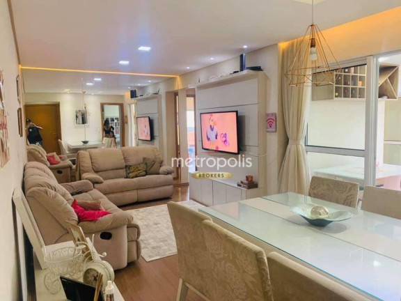 Imagem Apartamento com 3 Quartos à Venda, 89 m² em Campestre - Santo André