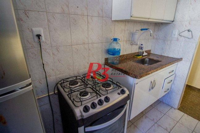 Imagem Apartamento com 1 Quarto à Venda, 55 m² em Pompéia - Santos