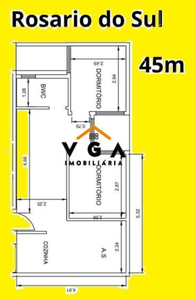 Imagem Apartamento com 2 Quartos à Venda, 45 m² em Jardim Maringá - São Paulo