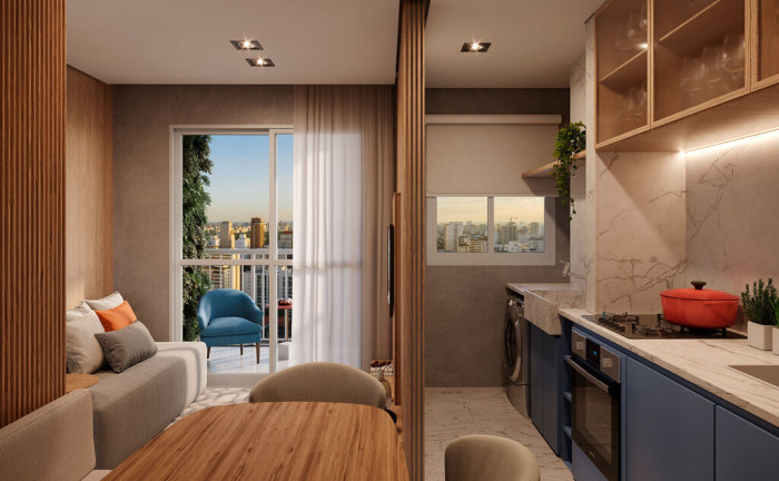 Imagem Apartamento com 2 Quartos à Venda, 44 m² em Vila Guarani (z Sul) - São Paulo