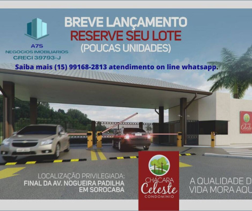 Terreno em Condomínio à Venda,  em Sorocaba