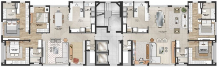 Imagem Apartamento com 3 Quartos à Venda, 143 m² em Tristeza - Porto Alegre