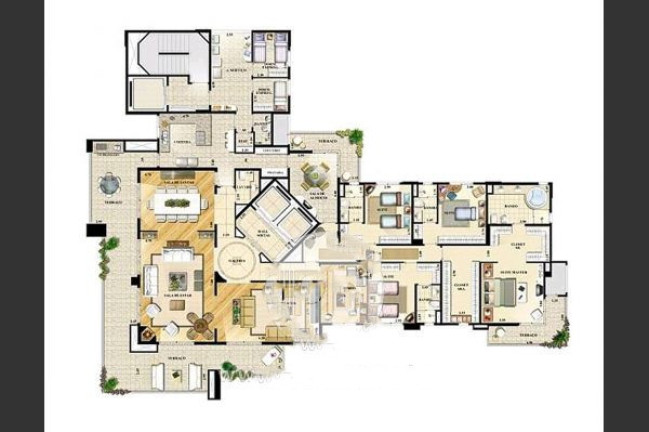 Imagem Imóvel com 4 Quartos à Venda, 401 m² em Vila Suzana/morumbi - São Paulo