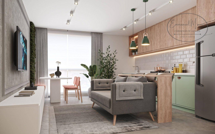 Apartamento com 1 Quarto à Venda, 39 m² em Praia De Itaparica - Vila Velha