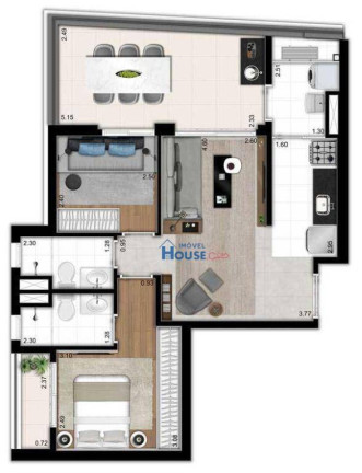 Imagem Apartamento com 2 Quartos à Venda, 71 m² em Vila Madalena - São Paulo