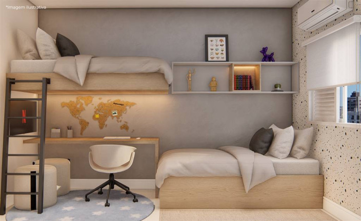 Imagem Apartamento com 2 Quartos à Venda, 61 m² em Guilhermina - Praia Grande