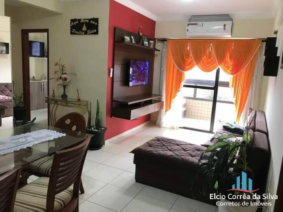 Apartamento com 2 Quartos à Venda, 73 m² em Caiçara - Praia Grande