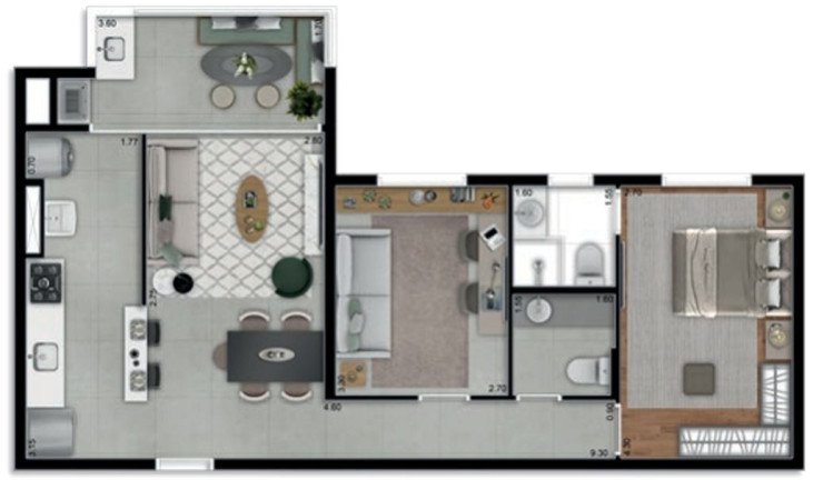 Imagem Apartamento com 3 Quartos à Venda, 86 m² em Centro - Barueri Imagem Apartamento com 3 Quartos à Venda, 86 m² em Centro - Barueri