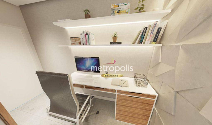 Imagem Apartamento com 2 Quartos à Venda, 71 m² em Jardim - Santo André