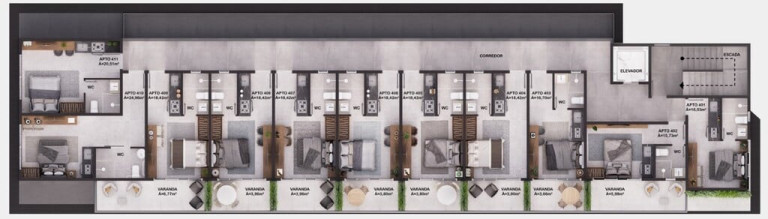 Imagem Imóvel com 1 Quarto à Venda, 24 m² em Cabo Branco - João Pessoa Imagem Imóvel com 1 Quarto à Venda, 24 m² em Cabo Branco - João Pessoa
