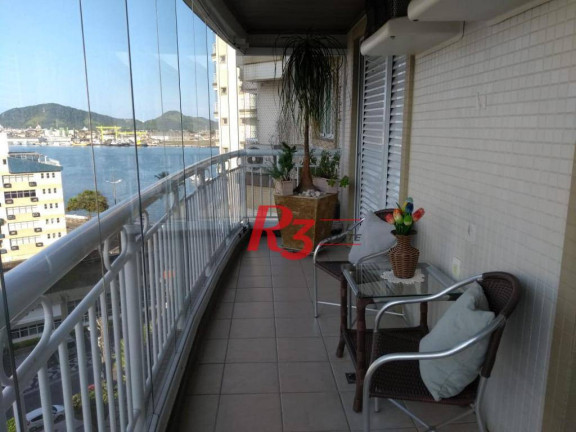 Apartamento com 3 Quartos à Venda, 199 m² em Ponta Da Praia - Santos