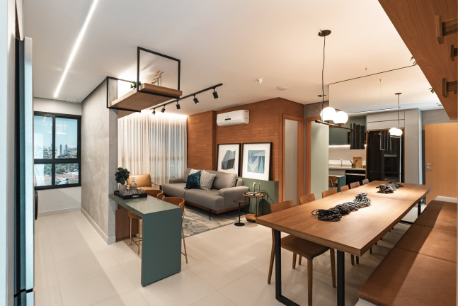 Imagem Apartamento com 2 Quartos à Venda, 61 m² em Vila Rosa - Goiânia