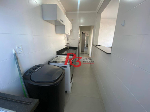 Imagem Apartamento com 1 Quarto para Alugar, 45 m² em Gonzaga - Santos