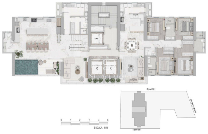 Imagem Cobertura com 5 Quartos à Venda, 298 m² em 2 Quadra Norte - Balneário Camboriú