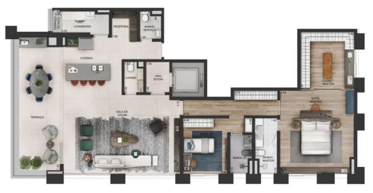 Imagem Apartamento com 3 Quartos à Venda, 192 m² em Itaim Bibi - São Paulo