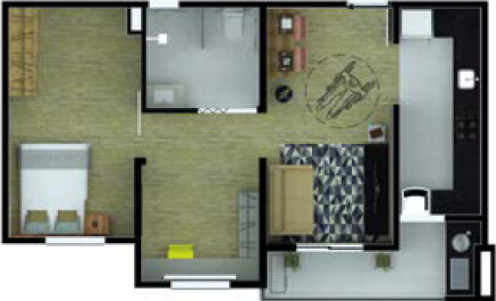 Imagem Apartamento com 2 Quartos à Venda, 56 m² em Chácara Bela Vista - Sumaré Imagem Apartamento com 2 Quartos à Venda, 56 m² em Chácara Bela Vista - Sumaré