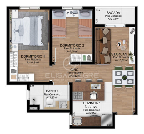 Imagem Apartamento com 2 Quartos à Venda, 47 m² em Nova Sapucaia - Sapucaia Do Sul Imagem Apartamento com 2 Quartos à Venda, 47 m² em Nova Sapucaia - Sapucaia Do Sul