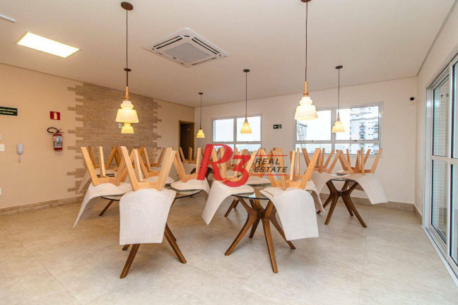Imagem Apartamento com 1 Quarto para Alugar, 52 m² em Aparecida - Santos