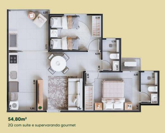 Imagem Apartamento com 2 Quartos à Venda,  em Setor Faiçalville - Goiânia