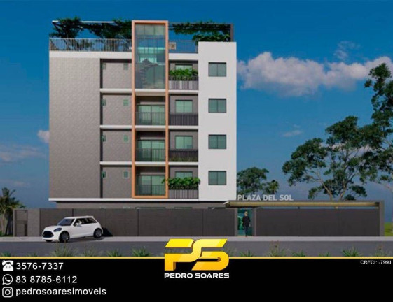 Imagem Apartamento com 2 Quartos à Venda, 56 m² em Cristo Redentor - João Pessoa Imagem Apartamento com 2 Quartos à Venda, 56 m² em Cristo Redentor - João Pessoa