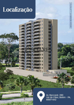 Apartamento com 2 Quartos à Venda, 44 m² em Val-de-cães - Belém