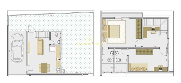 Imagem Casa com 2 Quartos à Venda, 95 m² em Nova Palhoça - Palhoça