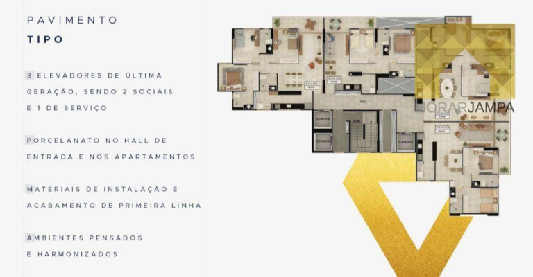 Imagem Apartamento com 3 Quartos à Venda, 88 m² em Manaíra - João Pessoa