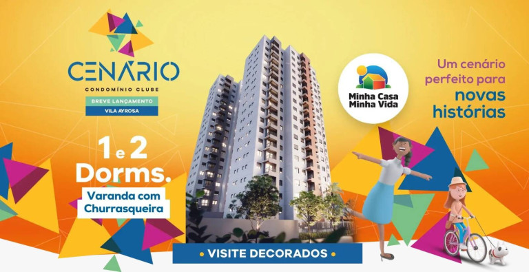 Apartamento com 2 Quartos à Venda,  em Ayrosa - Osasco