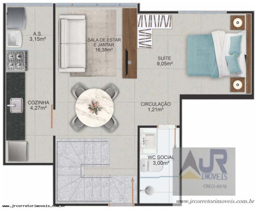 Imagem Imóvel com 2 Quartos à Venda, 60 m² em Itapoã - Vila Velha