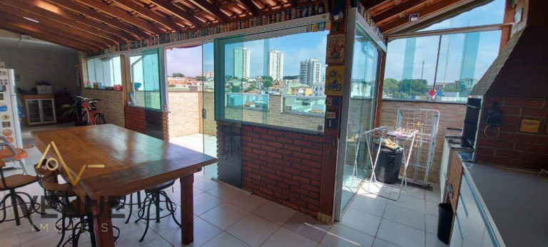 Imagem Cobertura com 2 Quartos à Venda, 108 m² em Vila Curuçá - Santo André