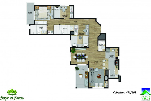 Imagem Apartamento com 1 Quarto à Venda, 50 m² em Bavaria - Gramado Imagem Apartamento com 1 Quarto à Venda, 50 m² em Bavaria - Gramado