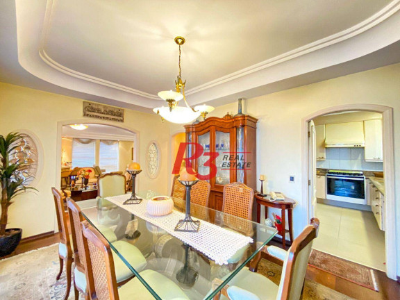 Imagem Apartamento com 4 Quartos à Venda ou Locação, 294 m² em Boqueirão - Santos