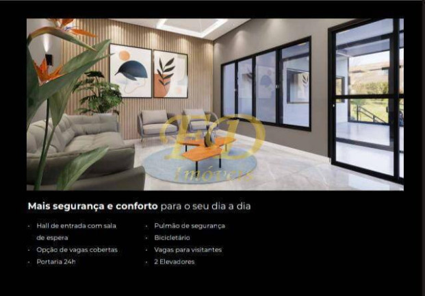 Imagem Apartamento com 2 Quartos à Venda, 46 m² em Alvinópolis - Atibaia