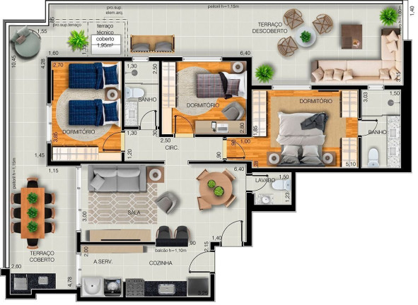 Imagem Apartamento com 2 Quartos à Venda, 83 m² em Embaré - Santos Imagem Apartamento com 2 Quartos à Venda, 83 m² em Embaré - Santos