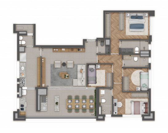 Imagem Apartamento com 3 Quartos à Venda, 127 m² em Aclimação - São Paulo Imagem Apartamento com 3 Quartos à Venda, 127 m² em Aclimação - São Paulo