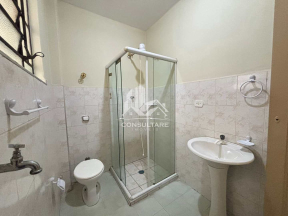 Imagem Apartamento com 1 Quarto para Alugar, 30 m² em Centro - Santos