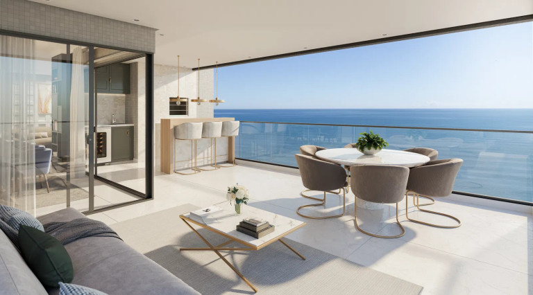 Imagem Apartamento com 4 Quartos à Venda, 211 m² em Meia Praia - Itapema