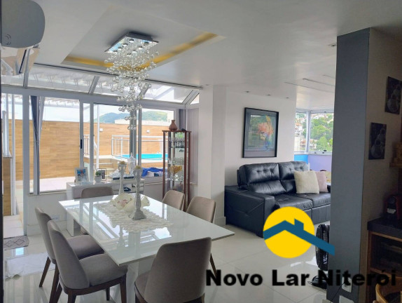 Imagem Cobertura com 4 Quartos à Venda, 220 m² em Badu - Niterói Imagem Cobertura com 4 Quartos à Venda, 220 m² em Badu - Niterói