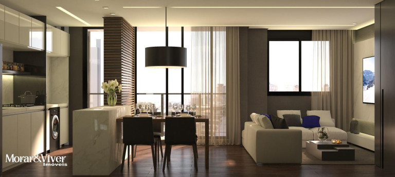 Imagem Apartamento com 3 Quartos à Venda, 85 m² em Cabral - Curitiba