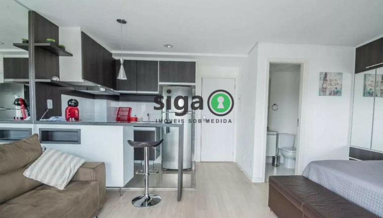 Imagem Apartamento com 1 Quarto para Alugar, 33 m² em Chácara Santo Antônio (zona Sul) - São Paulo Imagem Apartamento com 1 Quarto para Alugar, 33 m² em Chácara Santo Antônio (zona Sul) - São Paulo