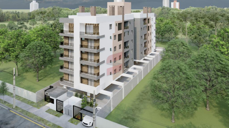 Apartamento com 3 Quartos à Venda, 88 m² em Centro - Pinhais