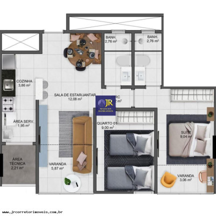 Imagem Imóvel com 2 Quartos à Venda, 64 m² em Praia De Itaparica - Vila Velha Imagem Imóvel com 2 Quartos à Venda, 64 m² em Praia De Itaparica - Vila Velha