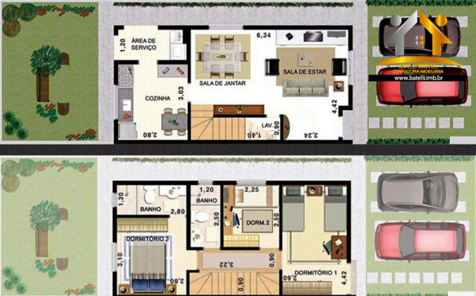 Imagem Casa de Condomínio com 3 Quartos à Venda, 90 m² em Jardim Belizário - Cotia