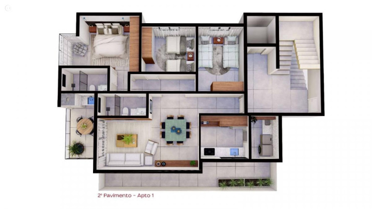 Imagem Apartamento com 3 Quartos à Venda, 105 m² Imagem Apartamento com 3 Quartos à Venda, 105 m²