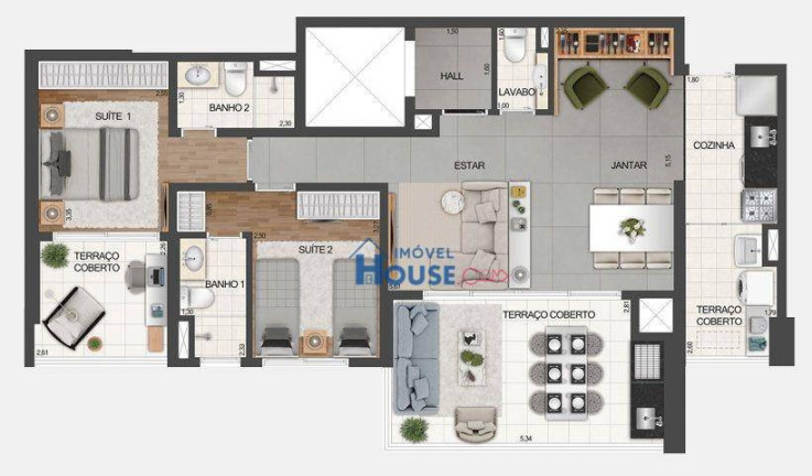 Imagem Apartamento com 2 Quartos à Venda, 100 m² em Vila Clementino - São Paulo Imagem Apartamento com 2 Quartos à Venda, 100 m² em Vila Clementino - São Paulo