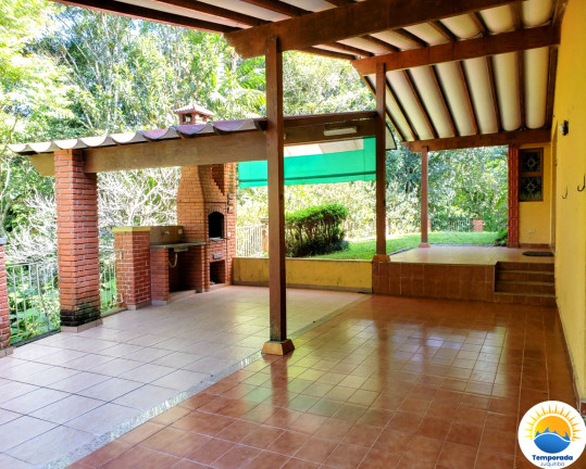 Imagem Imóvel com 3 Quartos para Alugar ou Temporada,  em Sítio C/piscina Adulto E Infantil- 600 Metros Da Rodovia - ( - São Lourenço Da Serra
