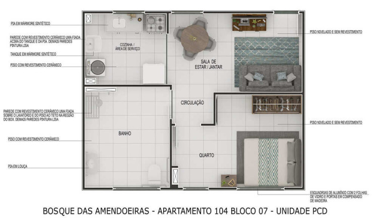 Imagem Imóvel com 2 Quartos à Venda, 61 m² em Amendoeira - São Gonçalo